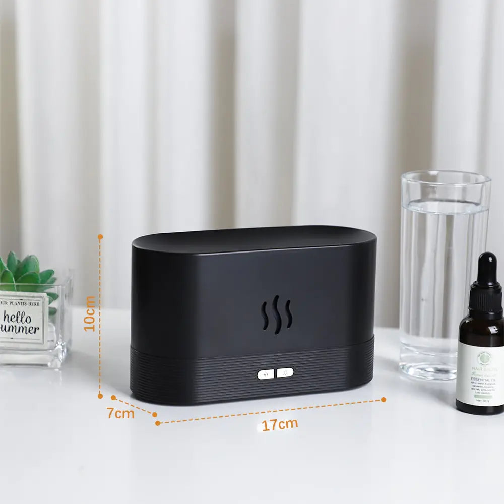 Flame Fire Humidifier Aromatherapy Diffuser by Anti Spier