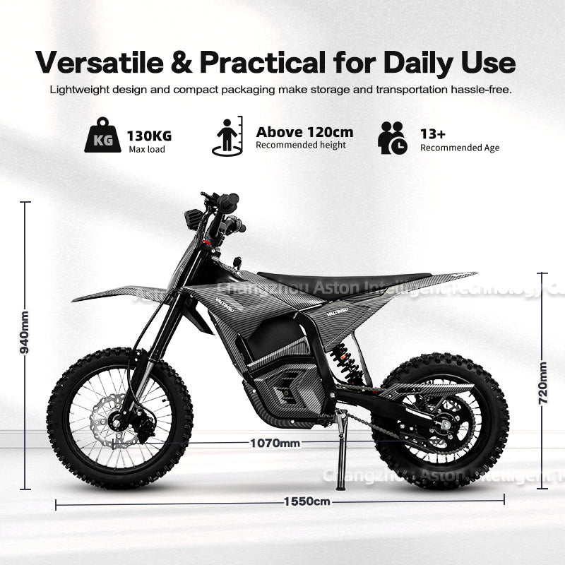 OEM Oem 40Mph 3840W Brushless Motor Performance Electric Dirt Bike Off Road Electric Pit Bike