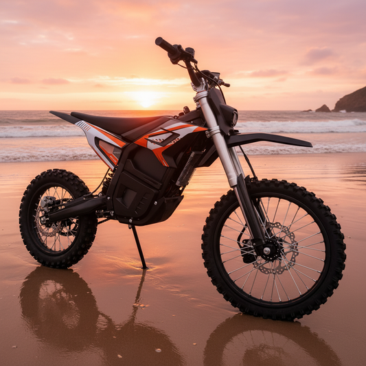 OEM High Speed Racing 6000W 72v 25AH Electric Dirt Bike Adult Off-Road Motorcycle