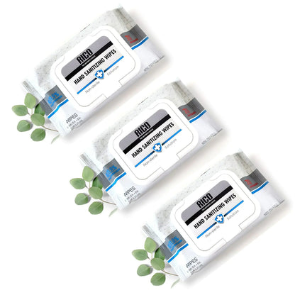 70% Alcohol Hand Sanitizing Wipes - 3 Pack by Anti Spier