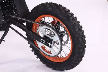OEM Fast Shipping Hot Selling 72V Peak 4500W Off-Road Electric Dirt Bike for Adults Max Speed 75km/h Featuring Lithium B