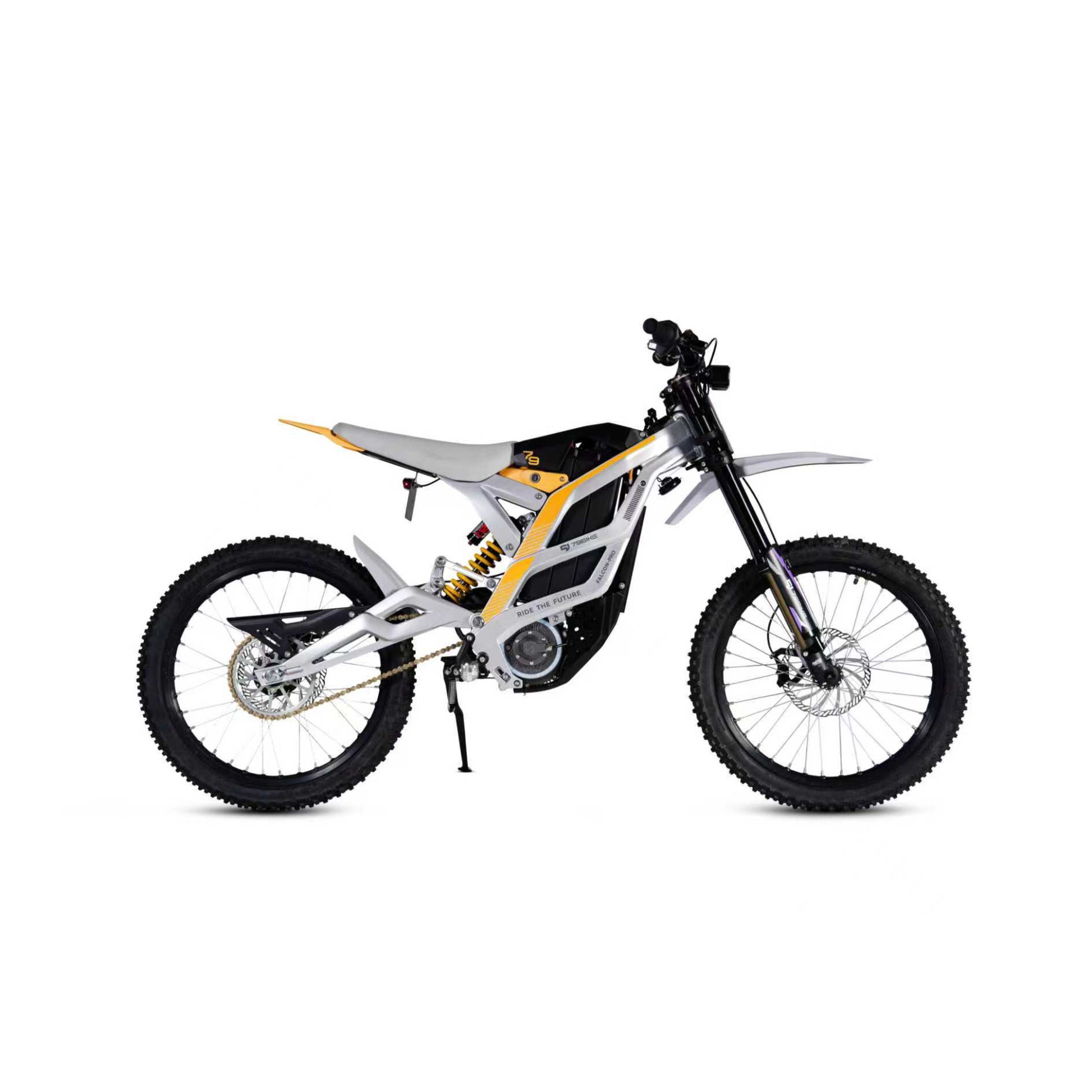Falcon Pro 79bike Falcon Pro Electric Dirt Bike Off-Road 85km/h High Speed 10000W Brushless Lithium EEC 72V Aluminum All