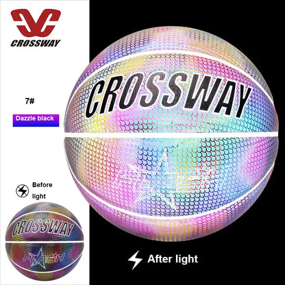 Holographic Reflective Wear-Resistant Luminous Basketball by Anti Spier