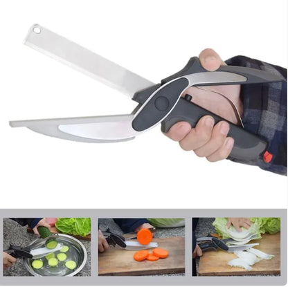 2-in-1 Multifunctional Food Scissors by Anti Spier