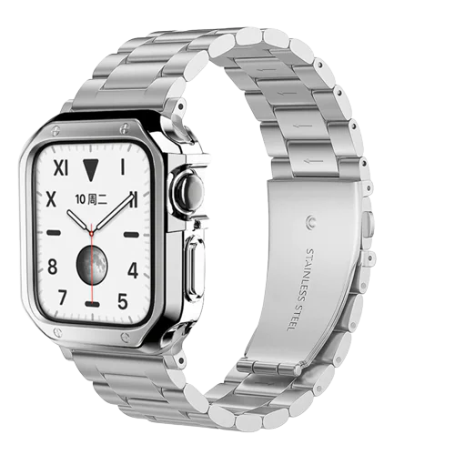 Stainless Steel For Apple Watch iWatch Band 8 7 6 5 4 3 2 SE 38/41/40/42/44/45mm by Anti Spier
