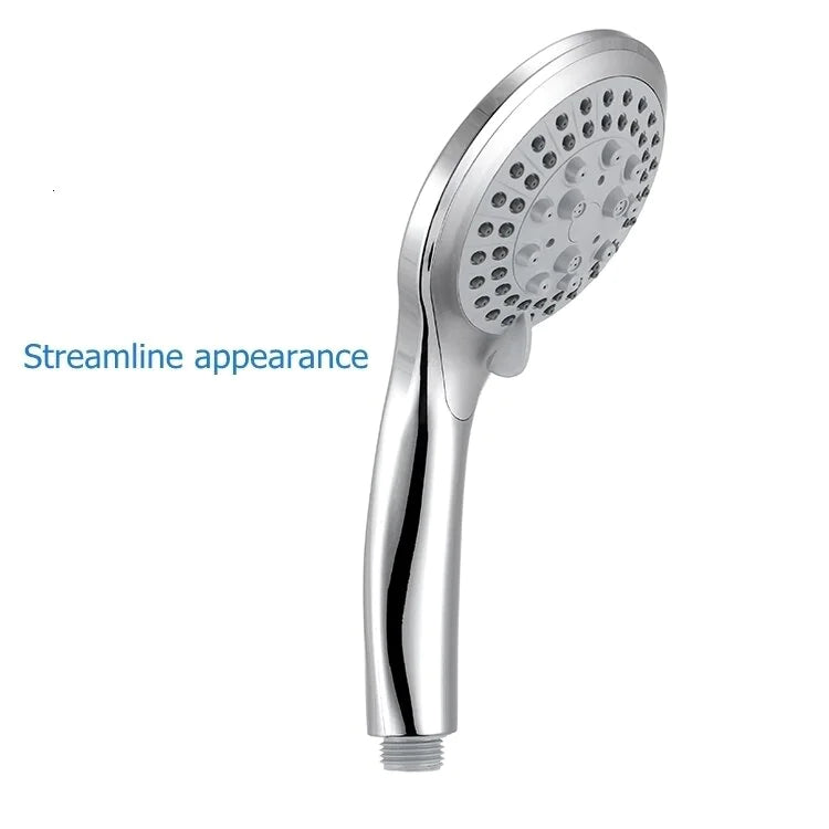 High Pressure Shower Head 5 Settings Handheld Shower Heads Spray With 5 FT Hose by Anti Spier