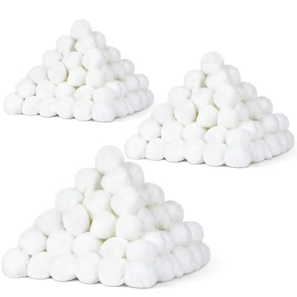 DecorRack 300 Small Cotton Balls for Make-Up, Nail Polish Removal, Pet Care, Applying Oil Lotion or Powder, Made from 100% Pure & Natural Cotton, Soft and Absorbent for Household Needs (300 Count) 300 Count by Anti Spier