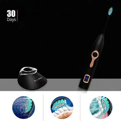 Smart Sonic LCD Electric Tooth Brush by Anti Spier
