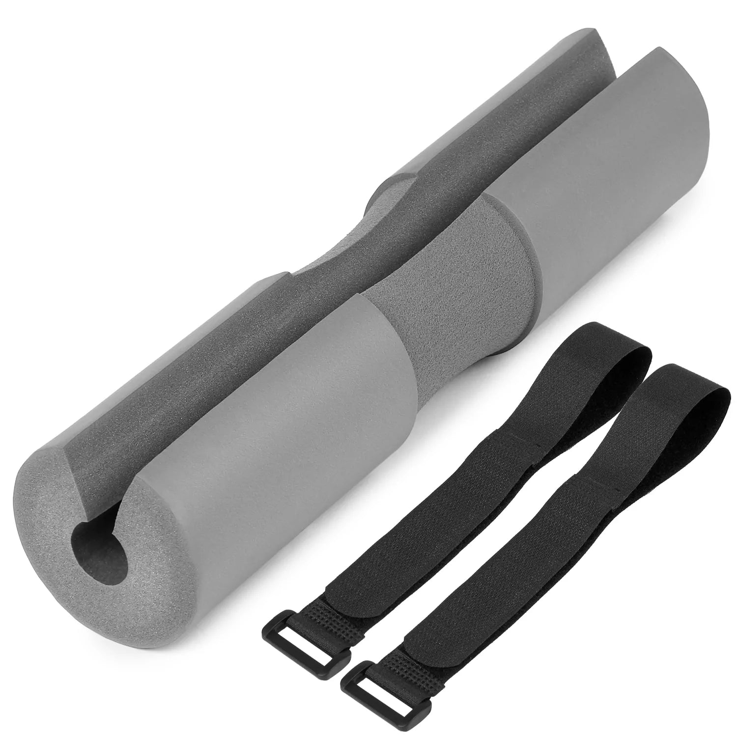 Barbell Squat Pad with Fixing Straps for Weightlifting by Anti Spier