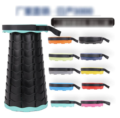Portable Folding Stool for Outdoor Travel and Events by Anti Spier