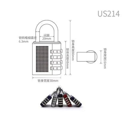 4 Digit Combination Padlock - 1pc by Anti Spier
