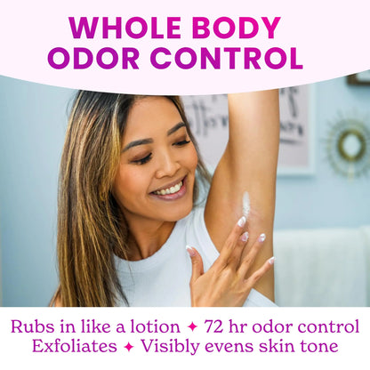 Lume Whole Body Deodorant - Invisible Cream Tube Mini and Solid Stick - 72 Hour Odor Control - Aluminum Free, Baking Soda Free, Skin Safe - 0.5 Oz Mini Tube + 2.6 Oz Solid Stick (Unscented) Unscented by Anti Spier