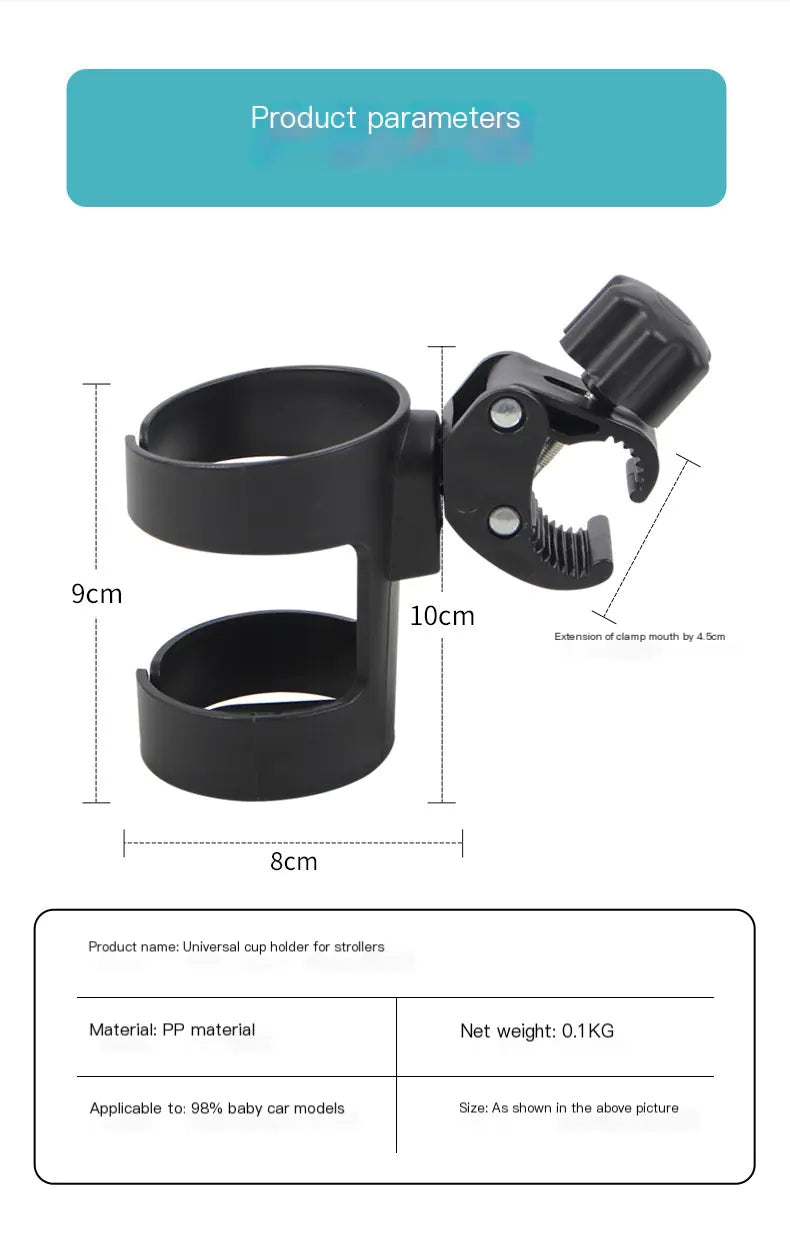 Universal Stroller Cup Holder by Anti Spier