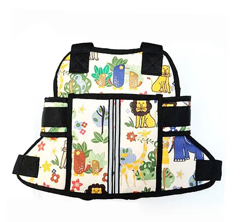 Children Safety Motorcycle Seat Belt Back Hold Protector Reflect Vest Belt Adjustable Kids Vehicle Safe Strap Carrier Harness by Anti Spier