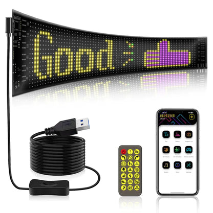 LED RGB Flexible Car Advertising Screen by Anti Spier