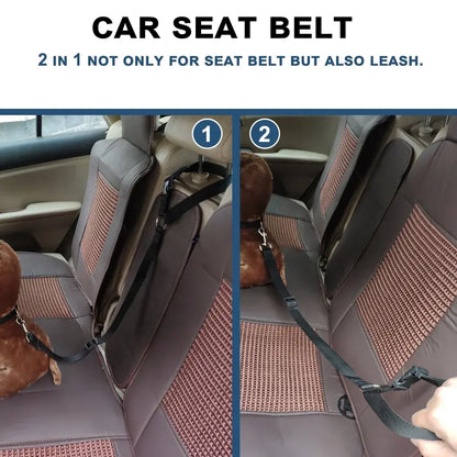 Pet Car Seat Belt & Harness Safety And Style by Anti Spier