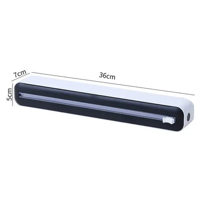 Food Film Dispenser with Magnetic Wrap by Anti Spier
