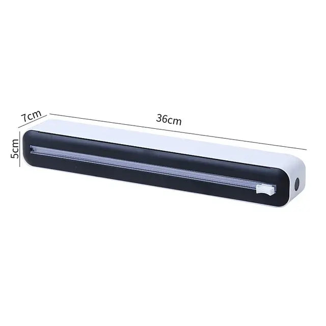 Food Film Dispenser with Magnetic Wrap by Anti Spier