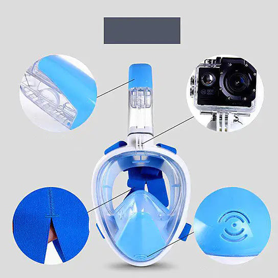 Full Face Snorkel Mask by Anti Spier