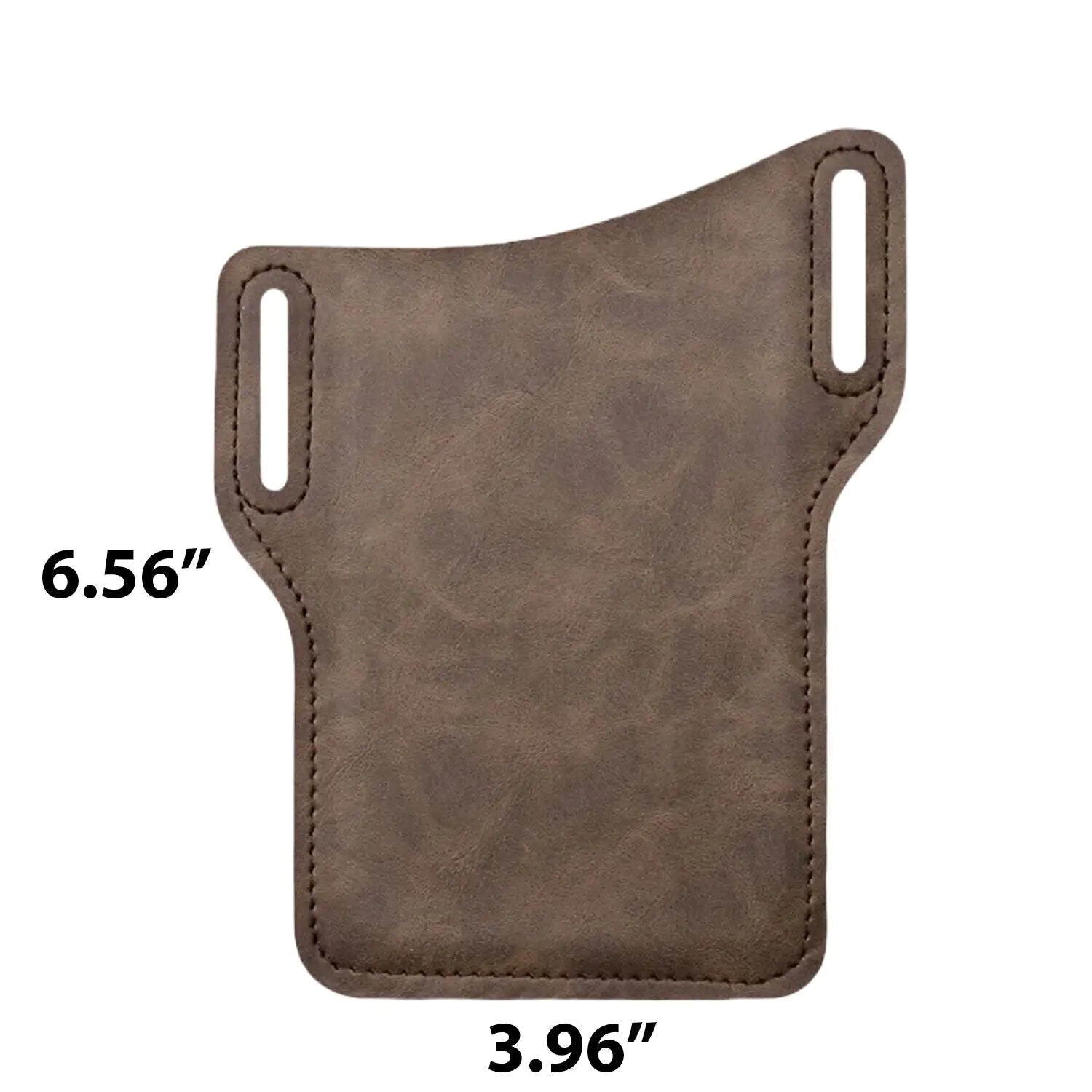 Men Cell Phone Belt Pack Bag Loop Waist Holster Pouch Case Leather Wallet Cover by Anti Spier