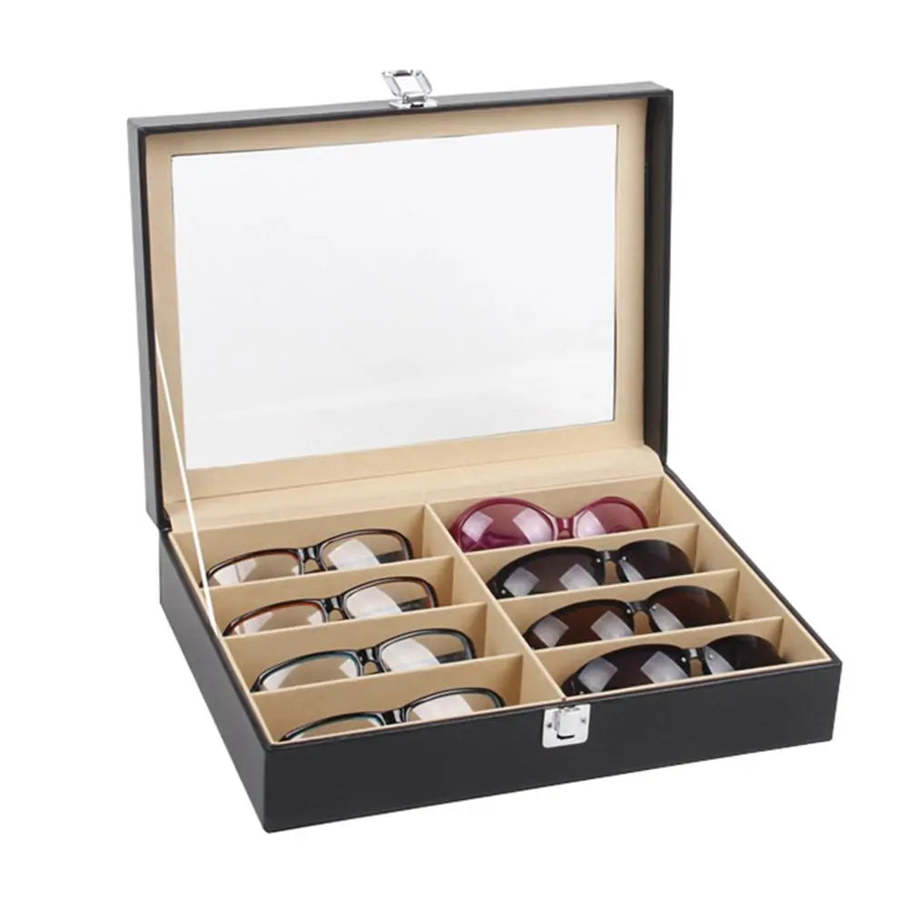 8-Grid Eye Glasses Case by Anti Spier