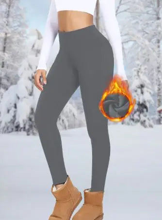High Waist Warm Yoga Sports Leggings by Anti Spier