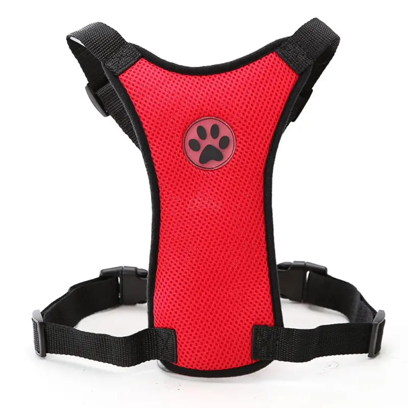 Dog supplies Breathable mesh chest straps Pet car safety chest back by Anti Spier