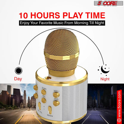 5Core Wireless Karaoke Microphone Bluetooth Mic Portable Handheld Microfonos Inalambricos by Anti Spier