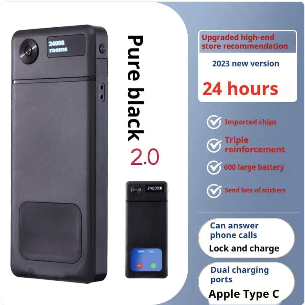 Enhanced Mobile Phone Lock Box with Timer – Self-Discipline Tool for Focus and Internet Control by Anti Spier
