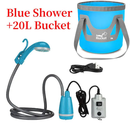 Rechargeable Outdoor Shower by Anti Spier