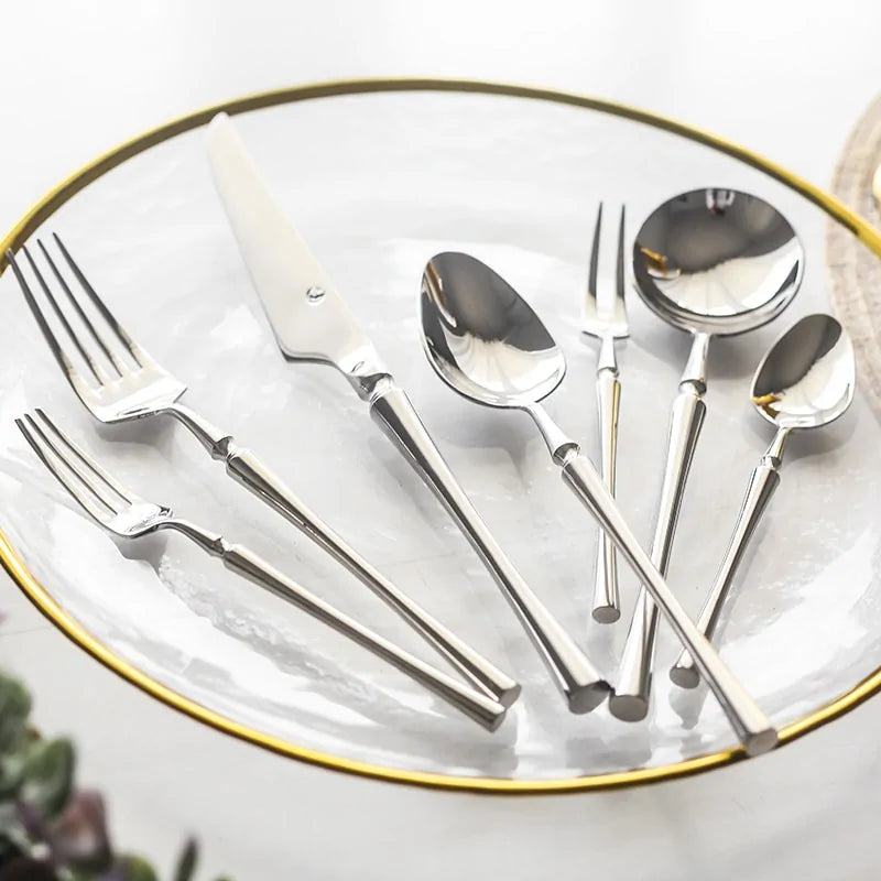 Luxury Stainless Steel Cutlery Set by Anti Spier
