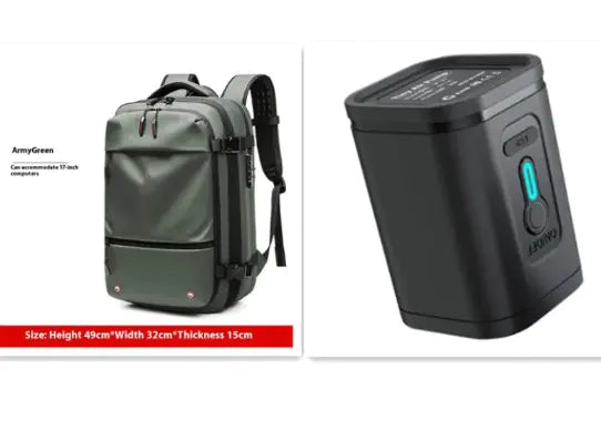Vacuum Compression Backpack by Anti Spier