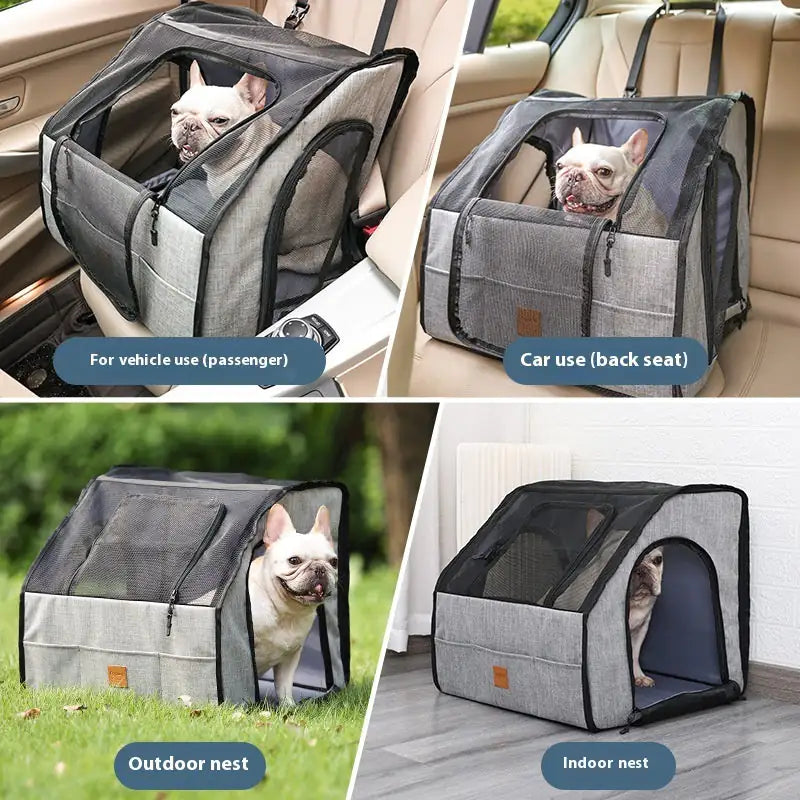 Foldable Car Waterproof And Portable Pet Bag by Anti Spier