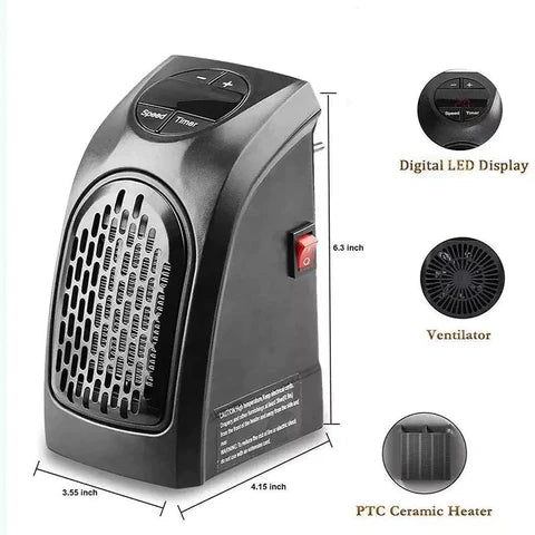 Electric Wall Heater by Anti Spier