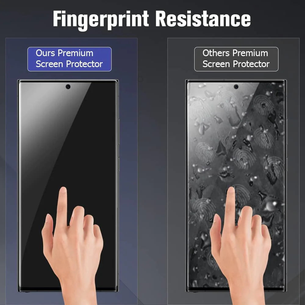 Tempered Glass Screen Protector Lens Hydrogel For Samsung S23 S22 Ultra Plus USA by Anti Spier