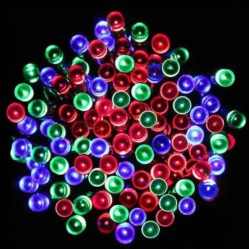 Colorful Firefly - Solar mini LED Christmas lights on Strings by Anti Spier