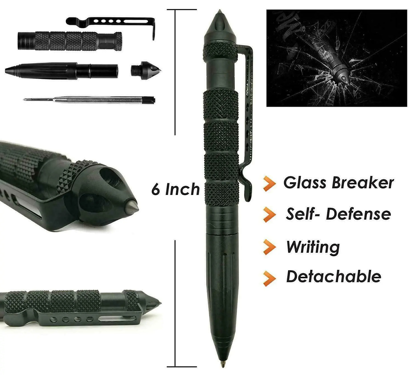 14 in 1 Outdoor Emergency Survival And Safety Gear Kit Camping Tactical Tools SOS EDC Case by Anti Spier