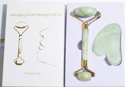 Jade Roller & Gua Sha Gift Box by Anti Spier