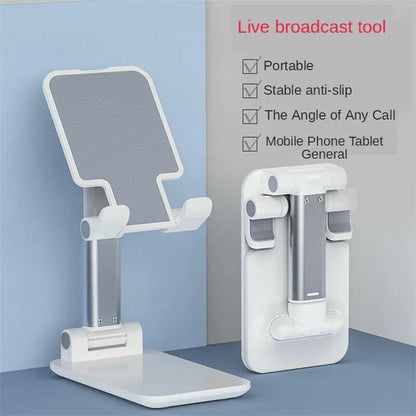 Adjustable Cell Phone Tablet Stand Desktop Holder Mount Mobile Phone iPad iPhone by Anti Spier