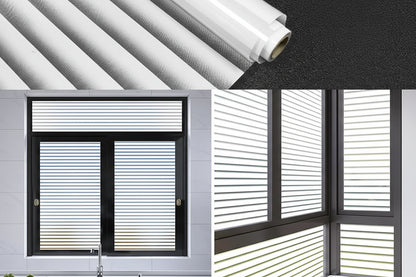 Frosted Glass Privacy Window Film for Offices - Static Cling Light Control by Anti Spier