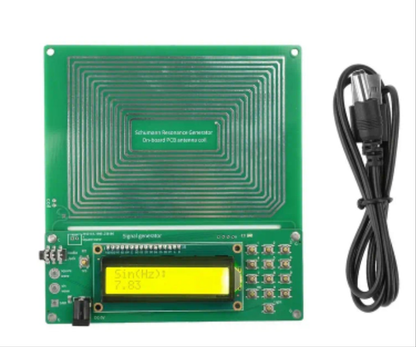 Professional Schumann Wave Generator & Frequency Generator - - (with Power Adapter), 0.01Hz to 100000Hz, Stable Pure Sine Wave Output, & Control, for Lab, Home, Meditation, Sound, EEG/EMF Research - Compatible with Power Banks/ Sources by Anti Spier
