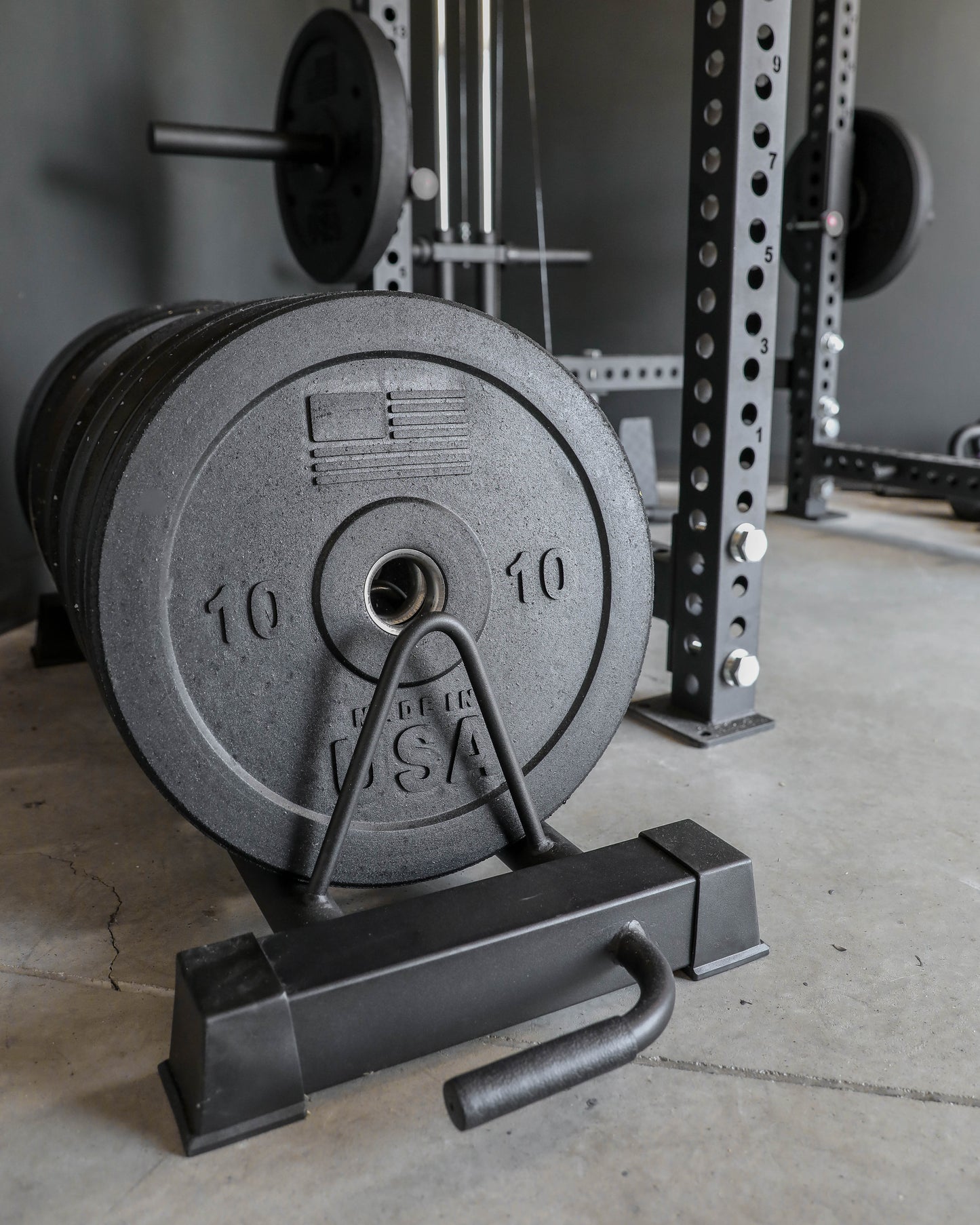 USA Bumper Plate Set by Homegrown Lifting