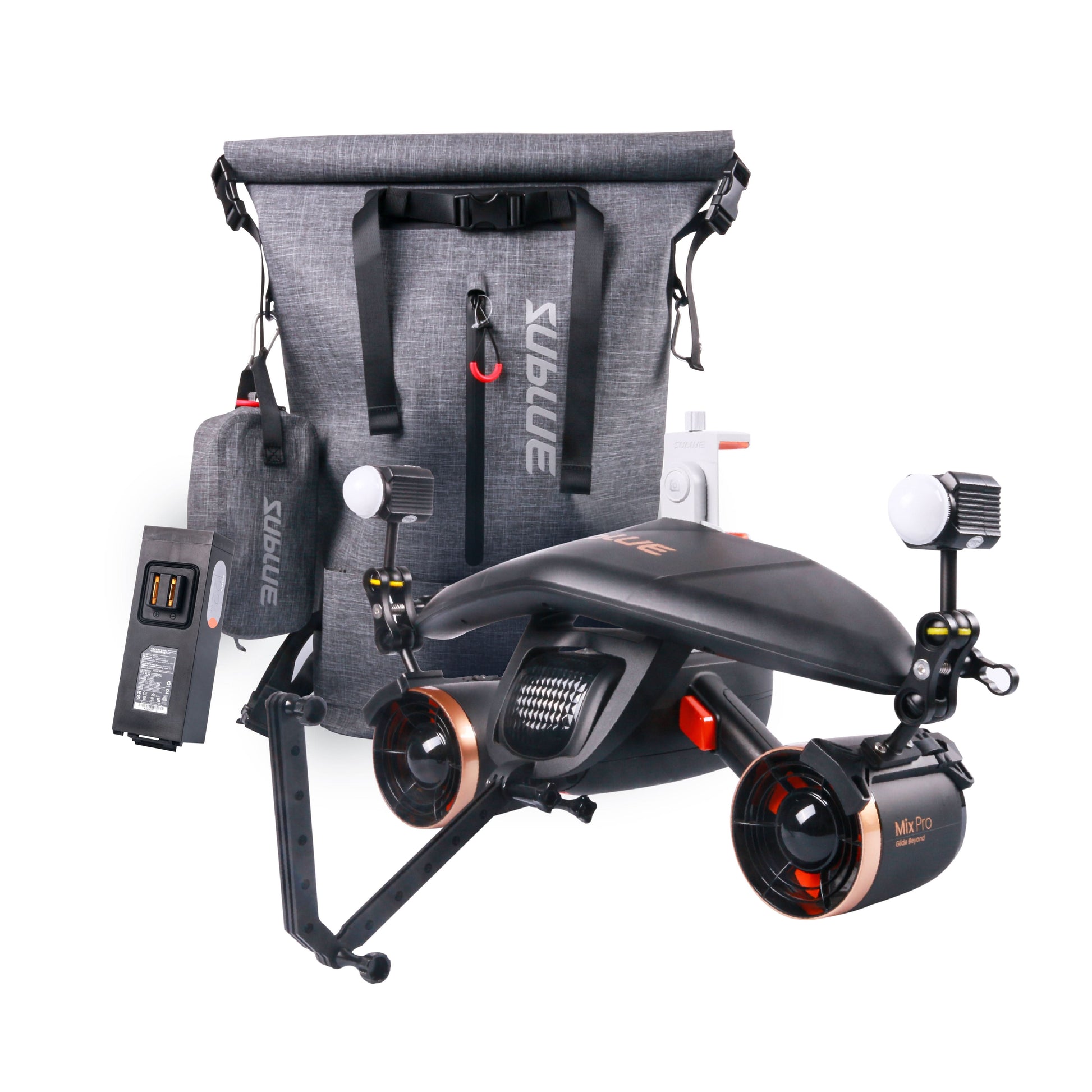 Mix / Mix Pro / Navbow / Navbow+ Selfie Extension Stick by Sublue Underwater Scooter