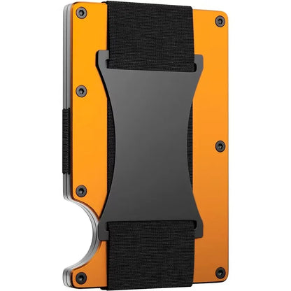 New Metal Card Bag Carbon Fiber Wallet Wallet RFID Anti-theft Swiping Blocking Technology by Anti Spier