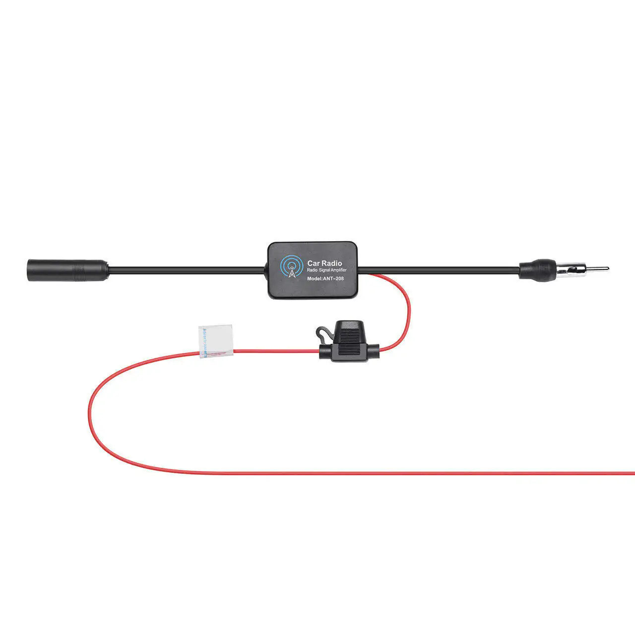 Car Auto Stereo FM & AM Radio Signal Antenna Aerial Signal Amp Amplifier Booster by Anti Spier