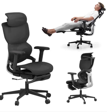 Ergonomic Office Chair With Footrest by Anti Spier