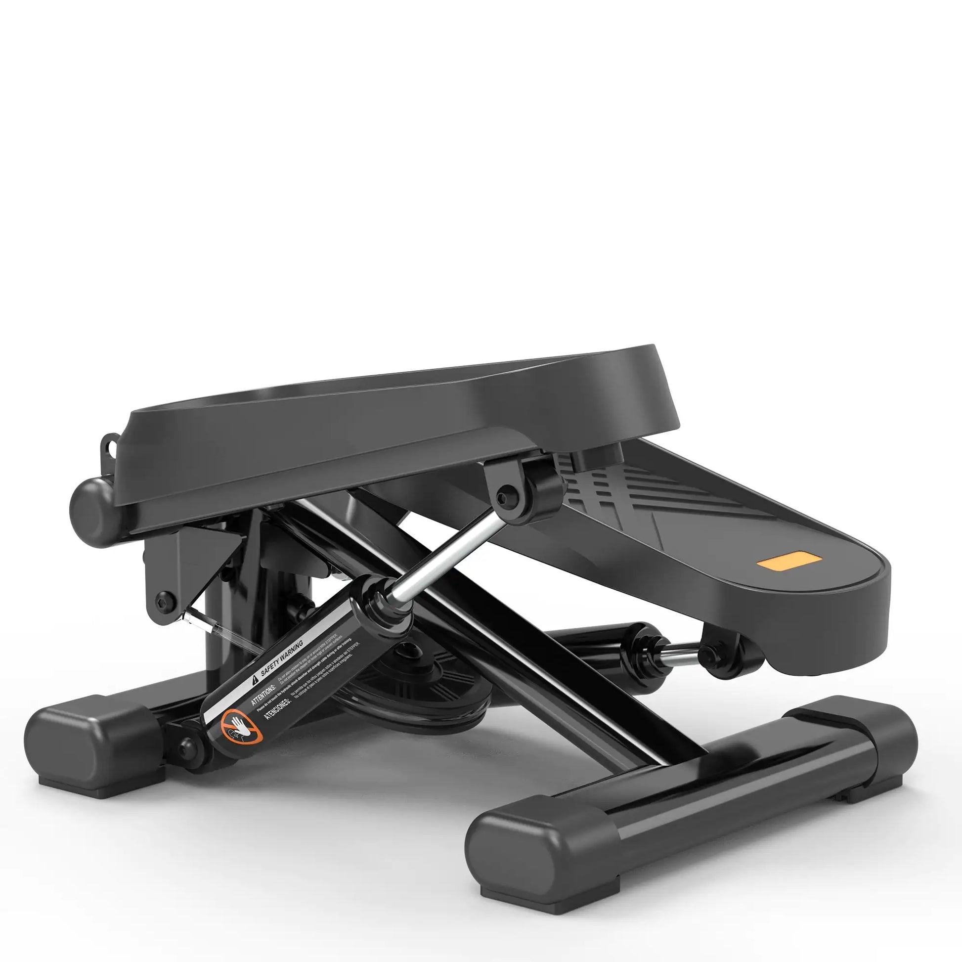 Home Office Exercise 330LBS Capacity Mini Stepper With Resistance Bands And LCD Monitor by Anti Spier