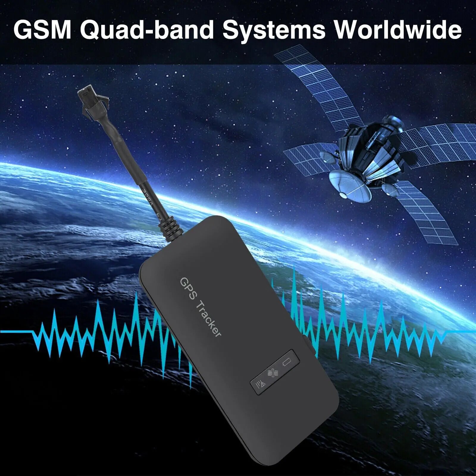 Real Time GPS Tracker Tracking Locator Device GPRS GSM Car/Motorcycle Anti Theft by Anti Spier