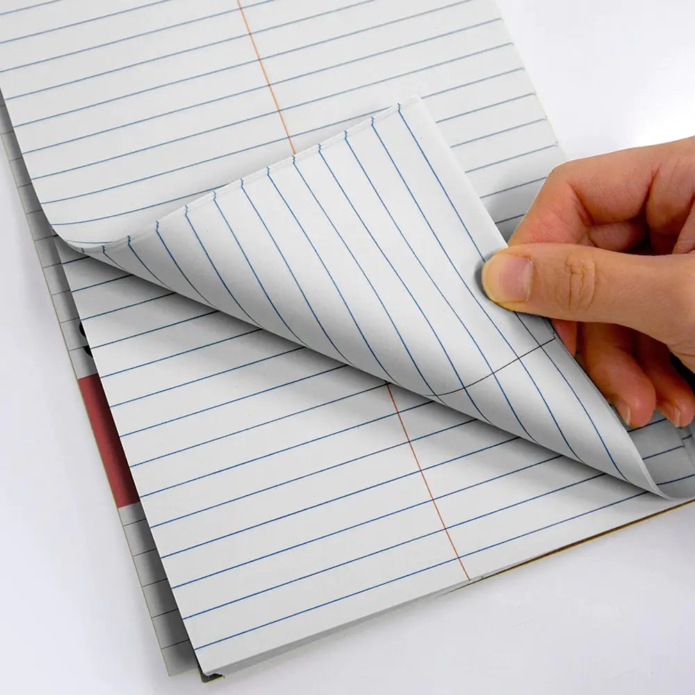 80 Ct. 6" X 9" White Paper Gregg Ruled Steno Book by Anti Spier