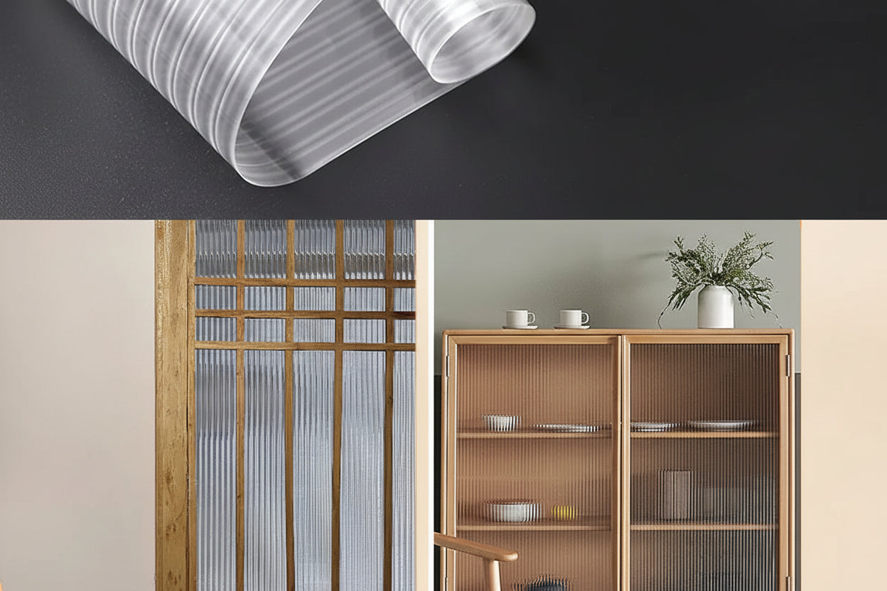 Frosted Glass Privacy Window Film for Offices - Static Cling Light Control by Anti Spier